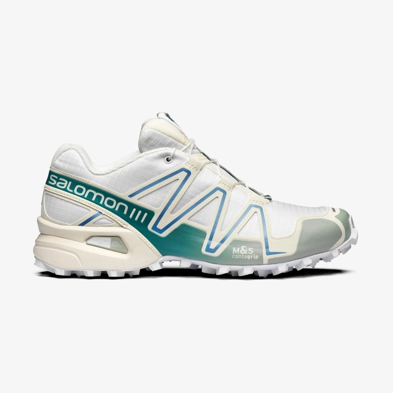 Salomon SPEEDCROSS 3 Womens Sneakers White UK YKOJ